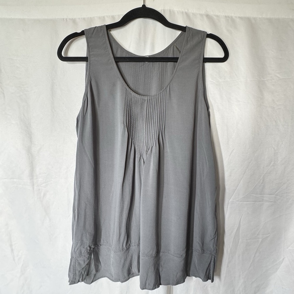 MNGORPT Olexy Top Women's Large Gray Whimsigoth